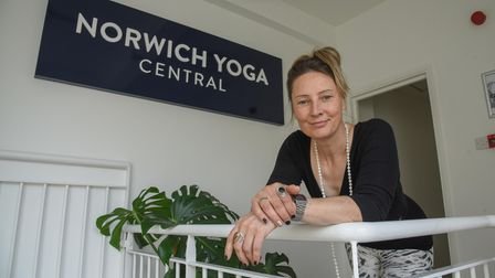 Tess Bickerstaff, owner of Norwich Yoga Central on Orford Place. Picture: Danielle Booden
