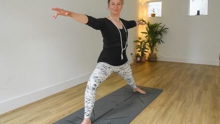 Tess Bickerstaff qualified as a yoga teacher in 2016