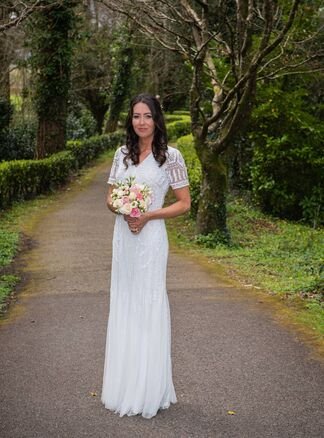 The flowers for Carol Warren's wedding are by Blooms Florist in Killarney. Her hair and makeup are by Tricia O'Sullivan The flowers for Carol Warren's wedding are by Blooms Florist in Killarney. Her hair and makeup are by Tricia O'Sullivan
