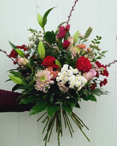 A bespoke bouquet by Danielle Wyatt Flowers. 