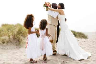 Beach weddings in Scotland are legally binding, but those held in England and Wales are not