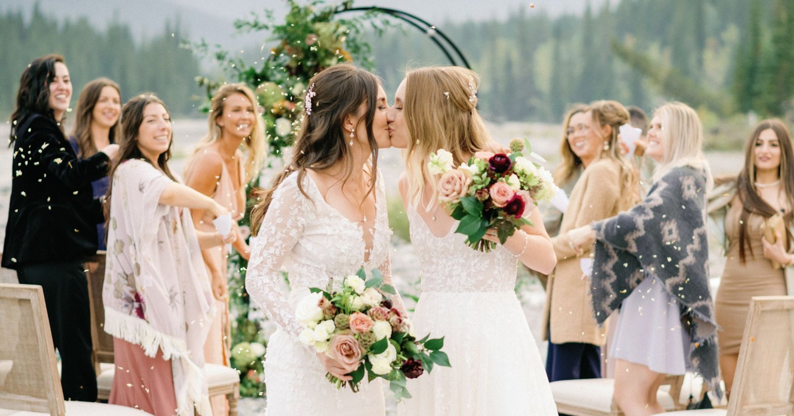 A 10-Guest Wedding Among Nature in Alberta, Canada