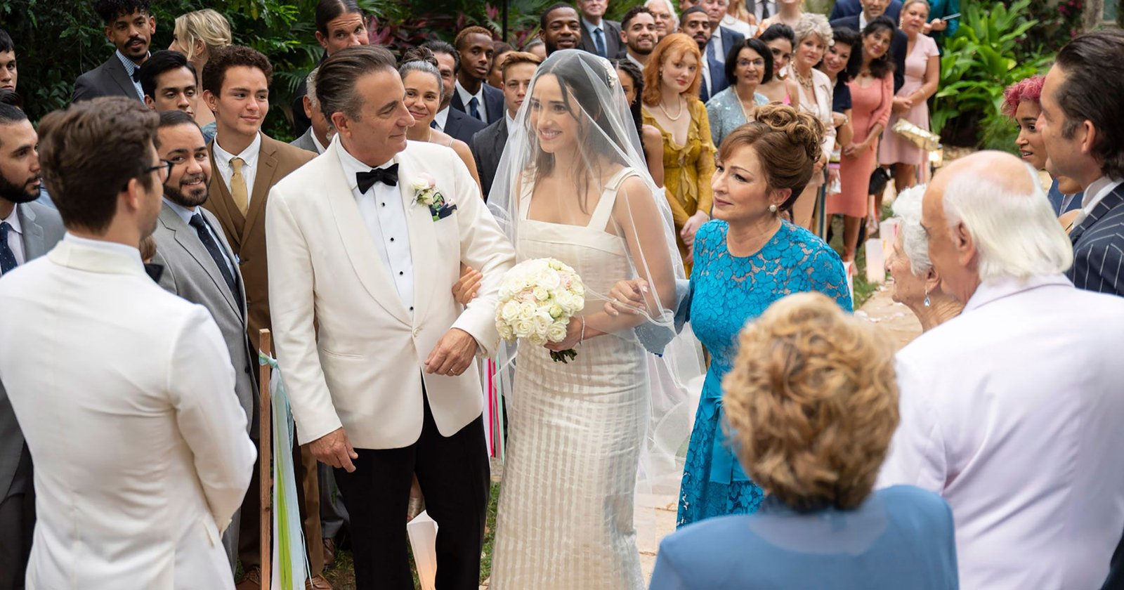 "Father of the Bride" Star Adria Arjona on How to Avoid Family Drama at Weddings