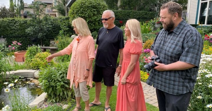 Calgary woman hopes garden helps ease pandemic wedding backlog - Calgary | Globalnews.ca