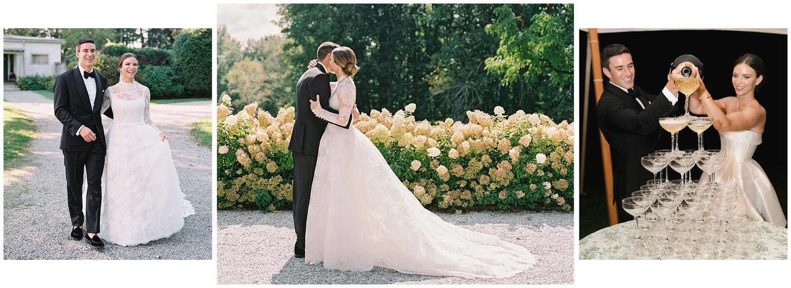 A Baby's Breath-Filled Wedding in The Berkshires